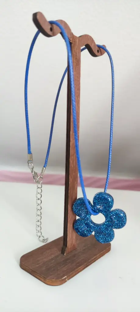 C°3 - Collier + pampille fleur 2