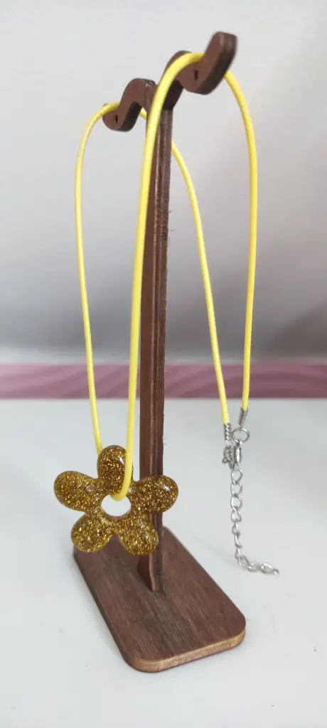 C°3 - Collier + pampille fleur 1