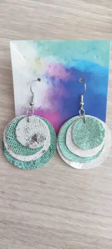 N°91 vert/blanc