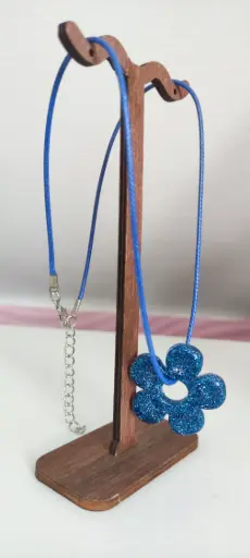 C°3 - Collier + pampille fleur 2