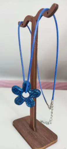 C°3 - Collier + pampille fleur 1