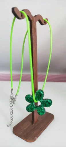 C°3 - Collier + pampille fleur 1