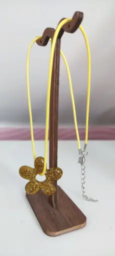 C°3 - Collier + pampille fleur 1